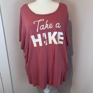 Torrid “Happy Camper – Take a Hike” Graphic Tee • Size 4 • Great Condition